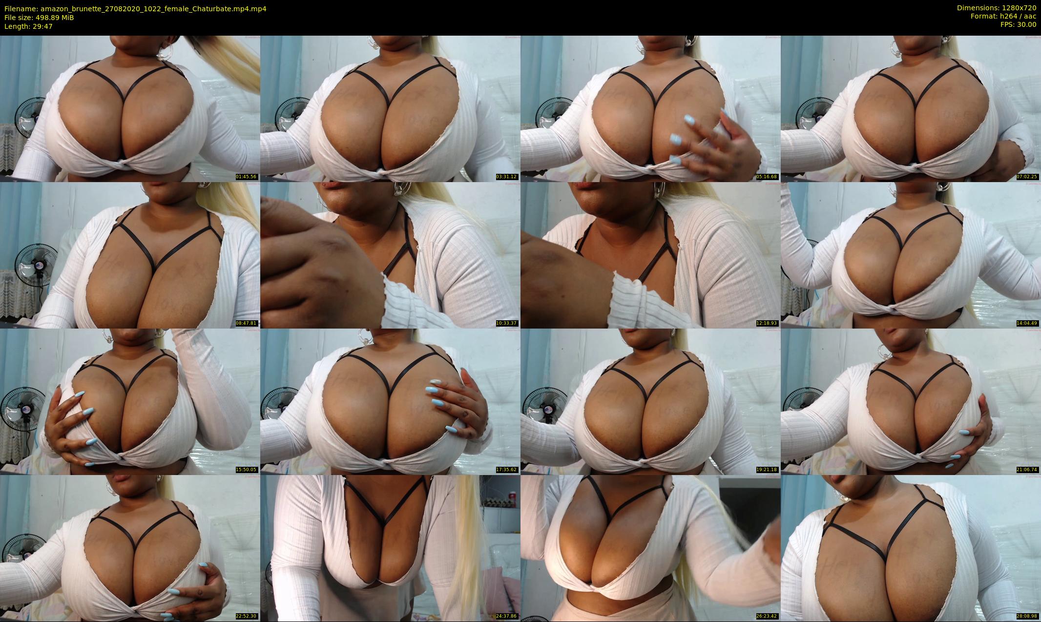 amazon_brunette — 30 minute Chaturbate female cam show recording, 720p, Aug 27, 2020