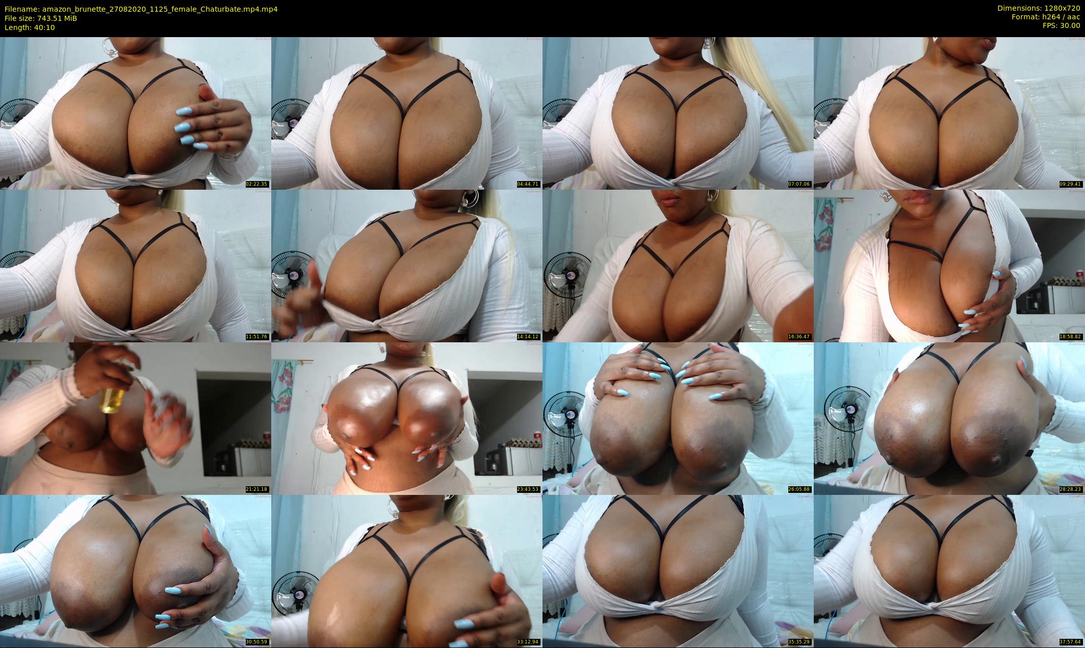 amazon_brunette — 41 minute Chaturbate female cam show recording, 720p, Aug 27, 2020