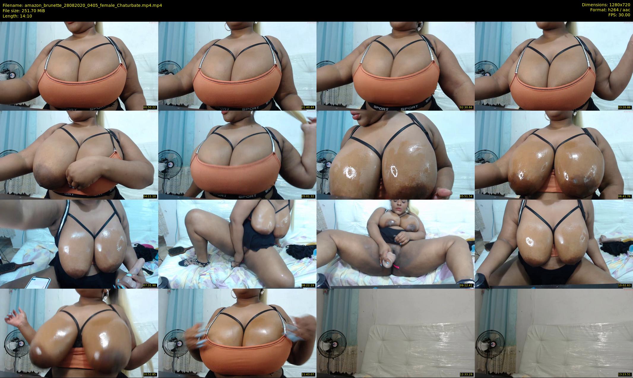 amazon_brunette — 15 minute Chaturbate female cam show recording, 720p, Aug 28, 2020