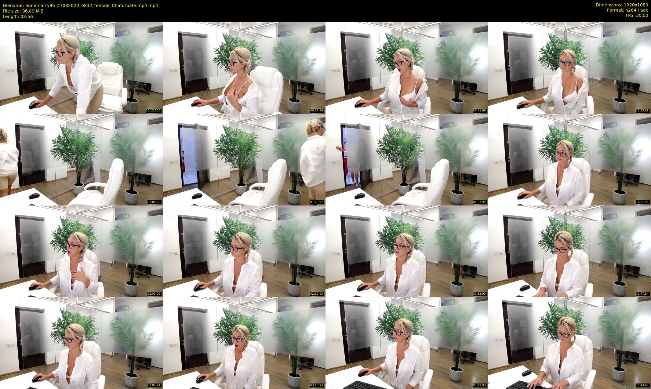 annemarry96 — 4 minute Chaturbate female cam show recording, 1080p, Aug 27, 2020