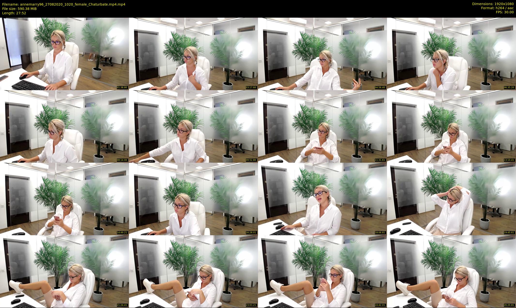 annemarry96 — 28 minute Chaturbate female cam show recording, 1080p, Aug 27, 2020