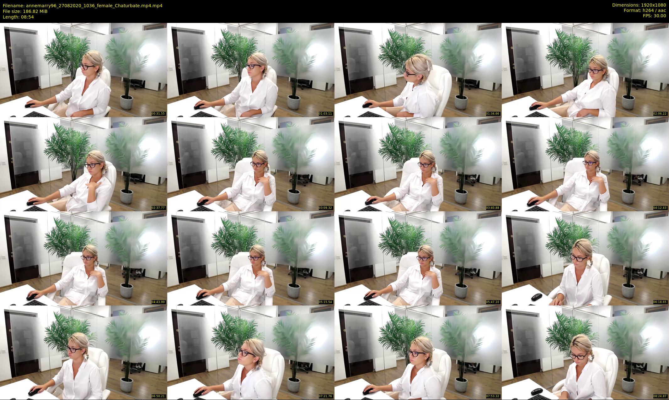 annemarry96 — 9 minute Chaturbate female cam show recording, 1080p, Aug 27, 2020