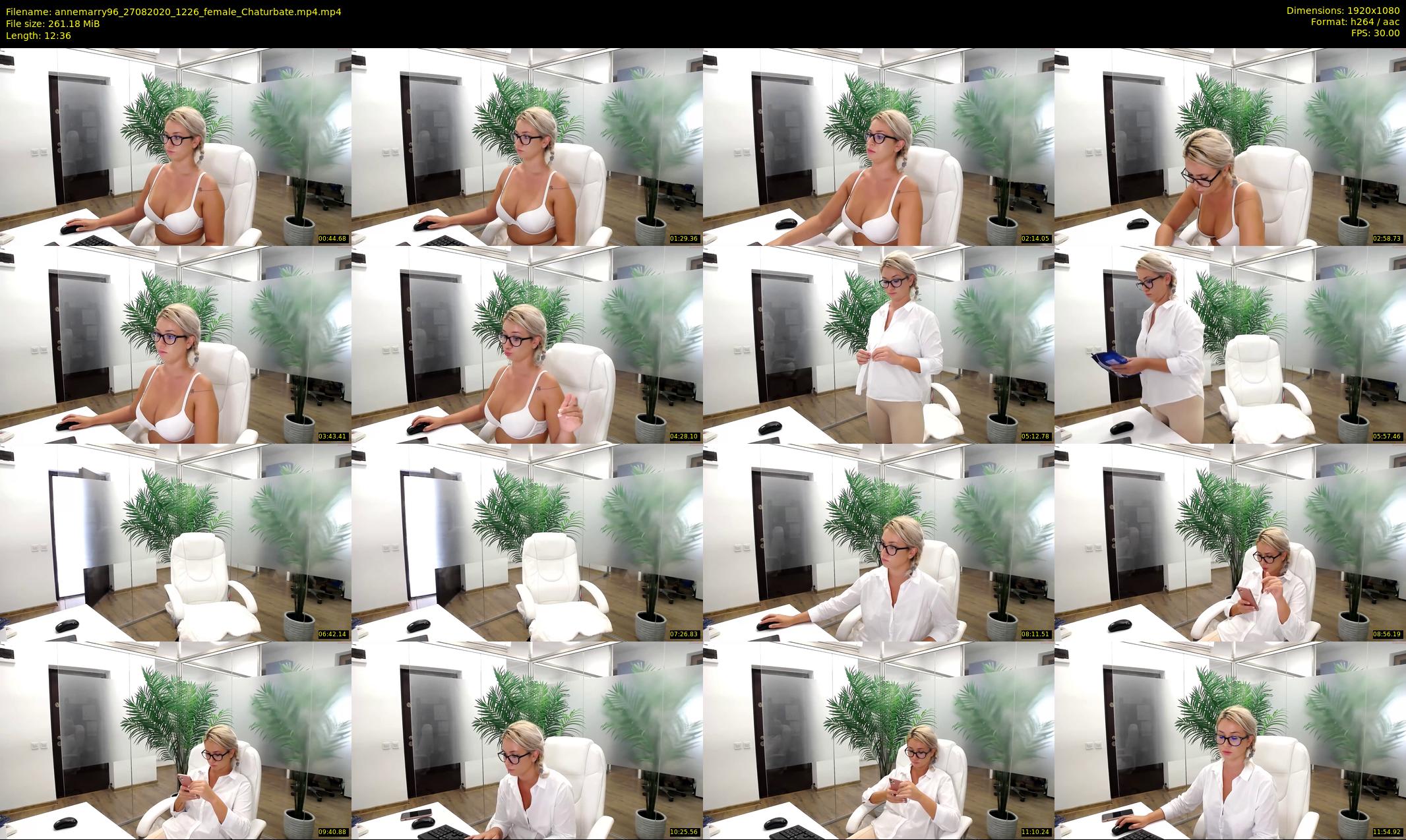 annemarry96 — 13 minute Chaturbate female cam show recording, 1080p, Aug 27, 2020