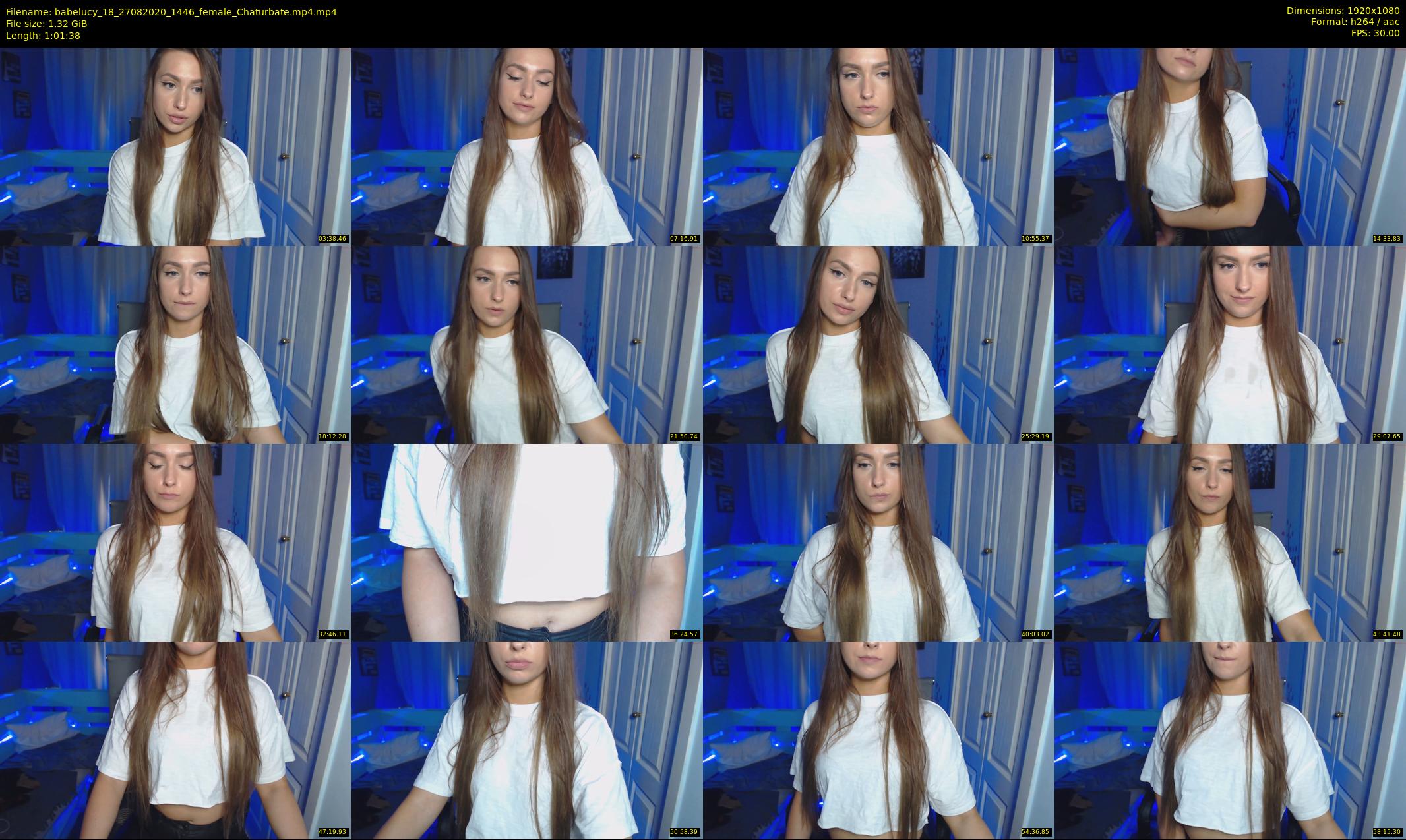 babelucy_18 — 62 minute Chaturbate female cam show recording, 1080p, Aug 27, 2020