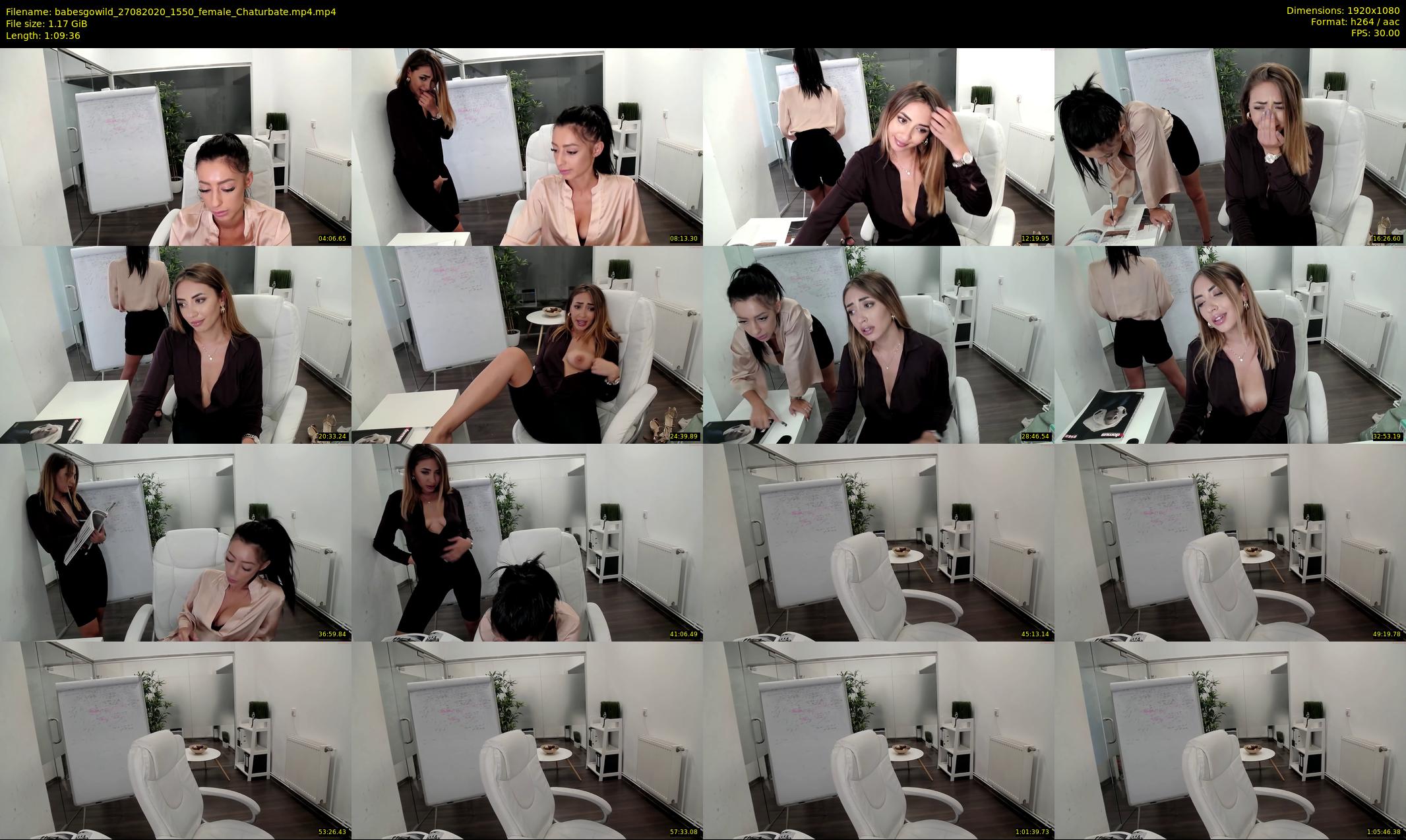 babesgowild — 70 minute Chaturbate couple cam show recording, 1080p, Aug 27, 2020