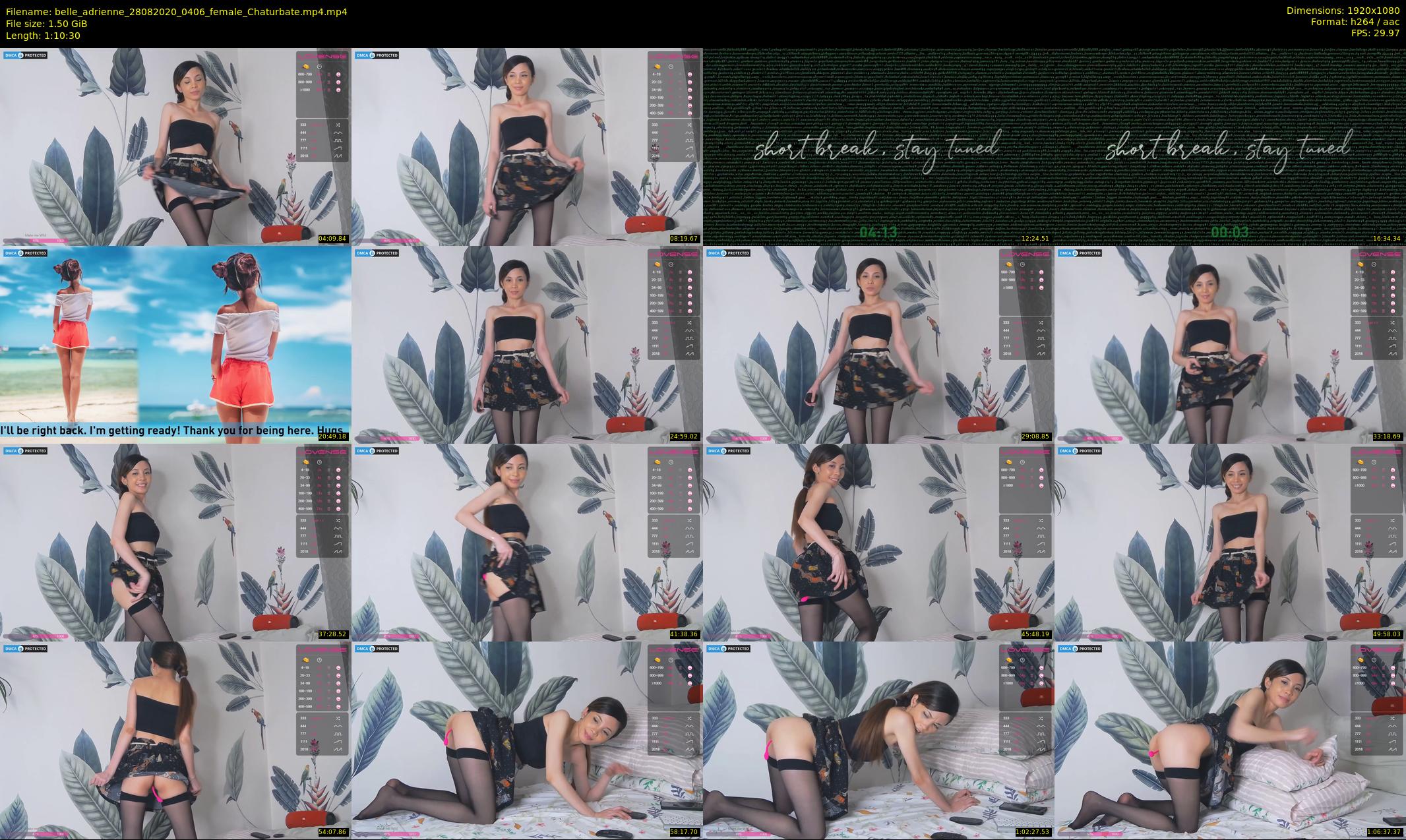belle_adrienne — 71 minute Chaturbate couple cam show recording, 1080p, Aug 28, 2020