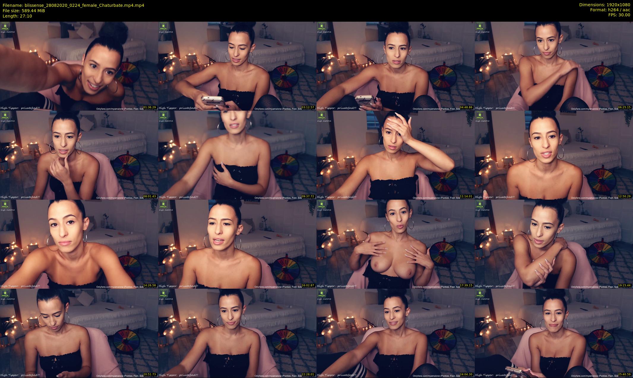 blissense — 28 minute Chaturbate female cam show recording, 1080p, Aug 28, 2020
