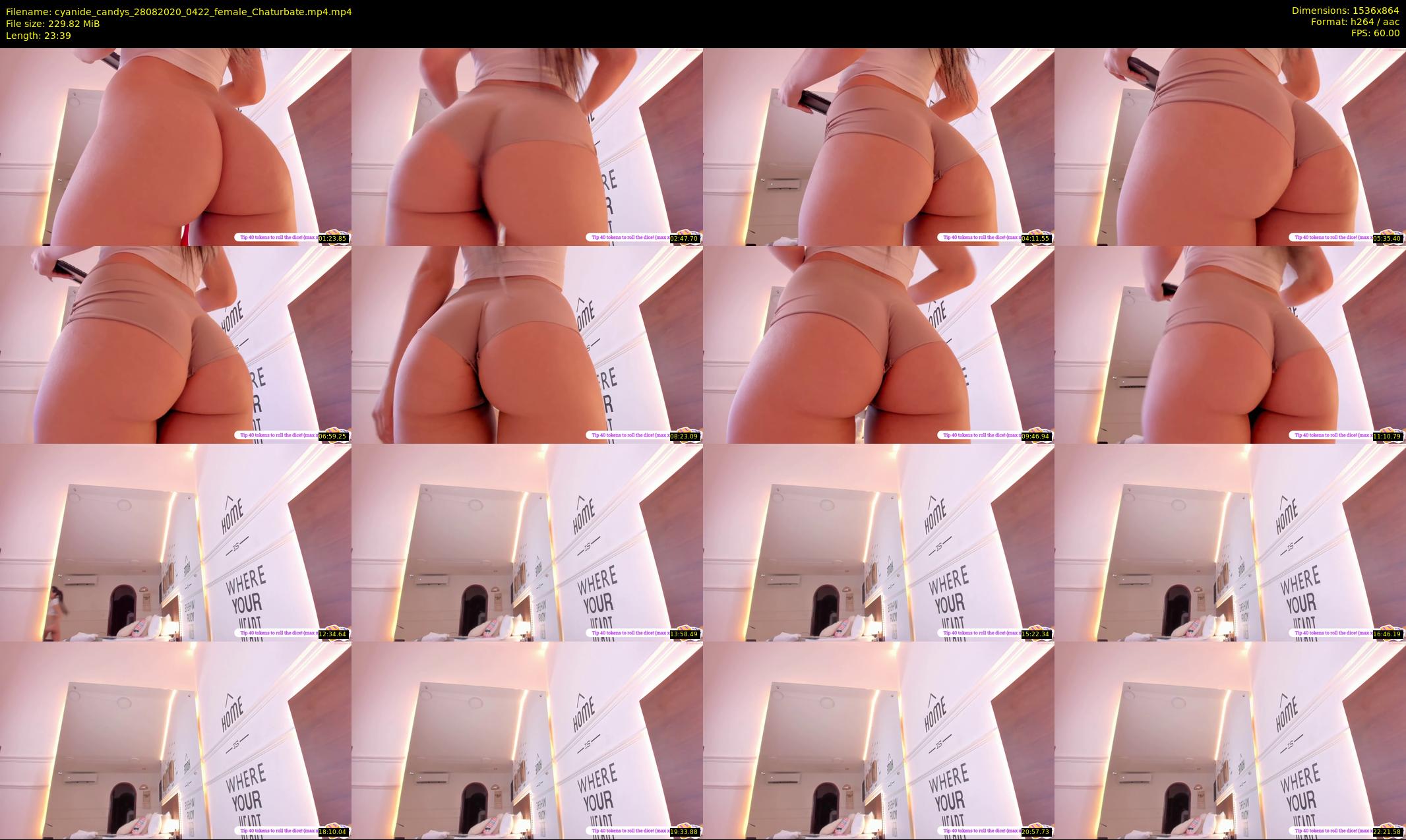 cyanide_candys — 24 minute Chaturbate female cam show recording, 720p, Aug 28, 2020