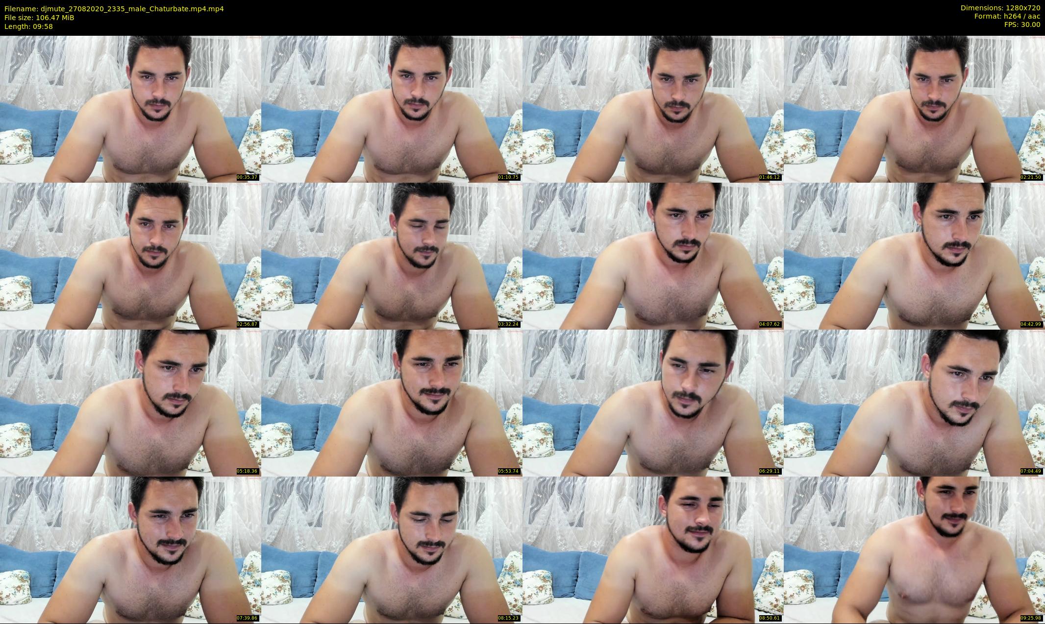djmute — 10 minute Chaturbate male cam show recording, 720p, Aug 27, 2020