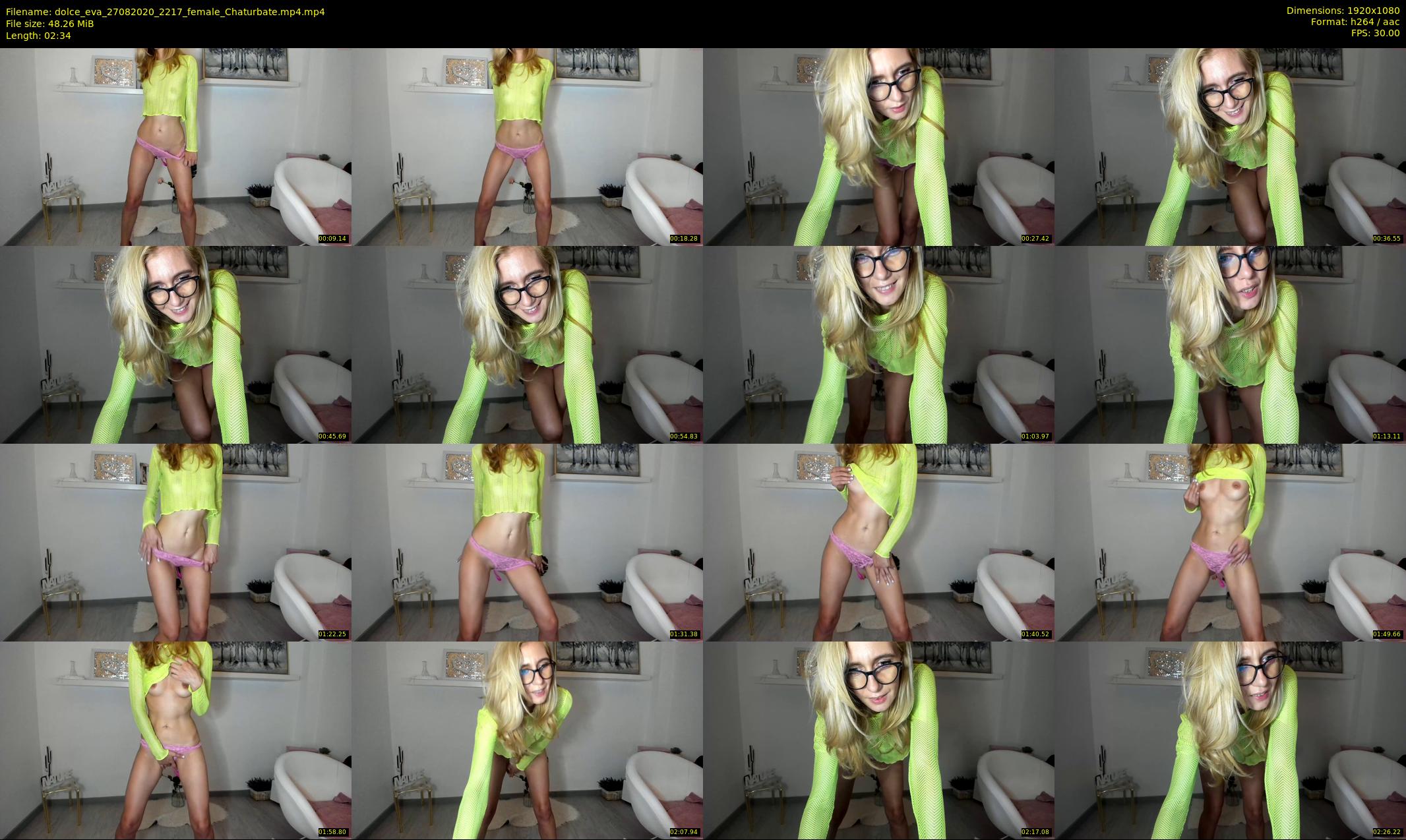 dolce_eva — 3 minute Chaturbate female cam show recording, 1080p, Aug 27, 2020