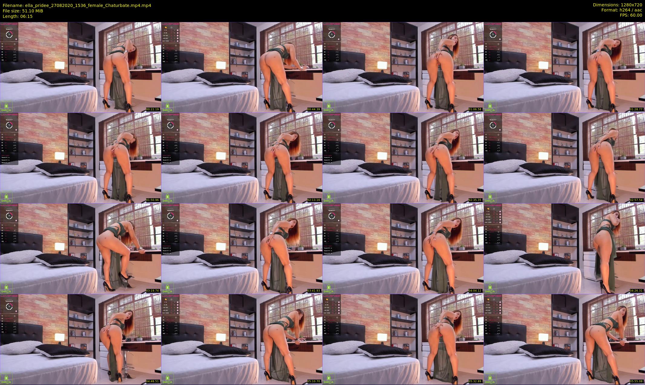 ella_pridee — 7 minute Chaturbate female cam show recording, 720p, Aug 27, 2020