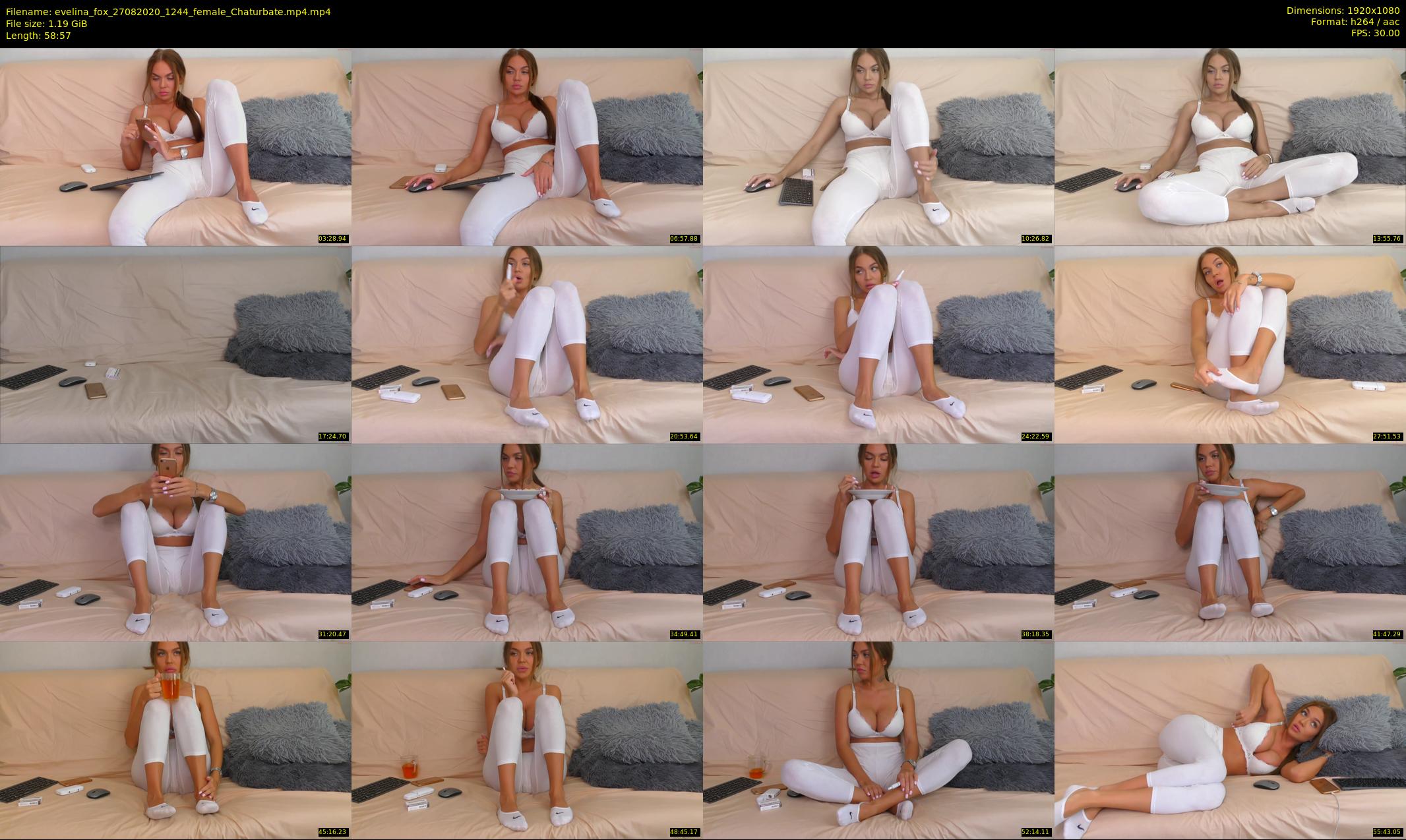evelina_fox — 59 minute Chaturbate female cam show recording, 1080p, Aug 27, 2020