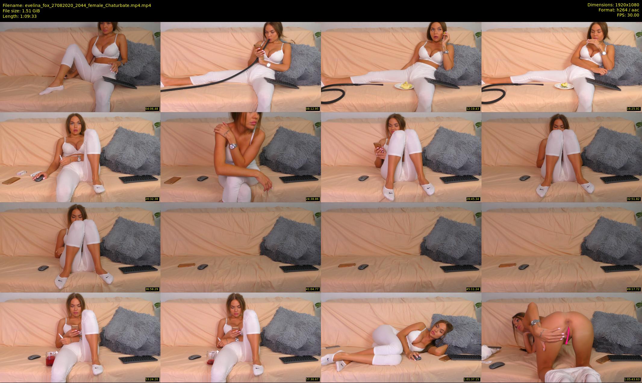evelina_fox — 70 minute Chaturbate female cam show recording, 1080p, Aug 27, 2020