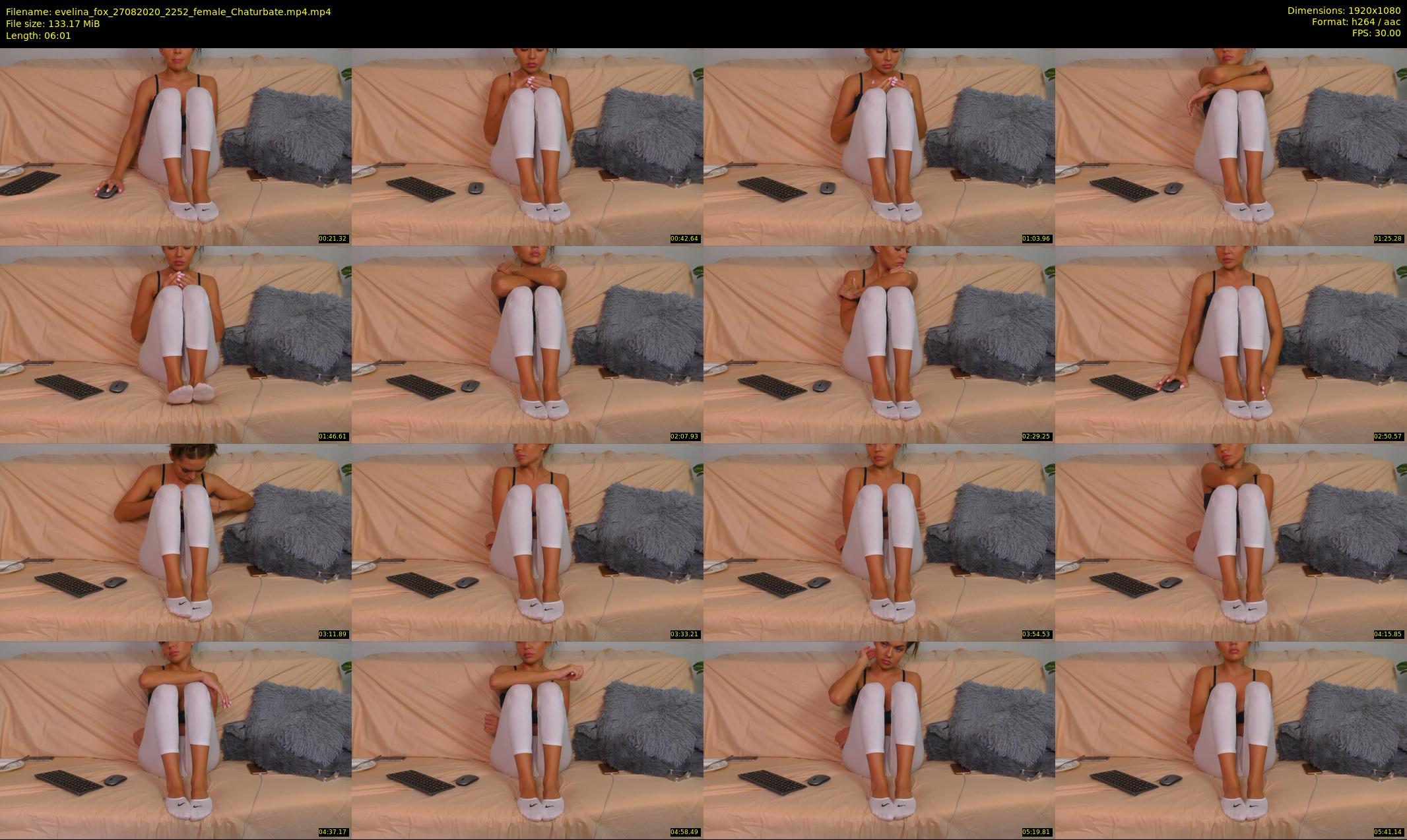 evelina_fox — 7 minute Chaturbate female cam show recording, 1080p, Aug 27, 2020