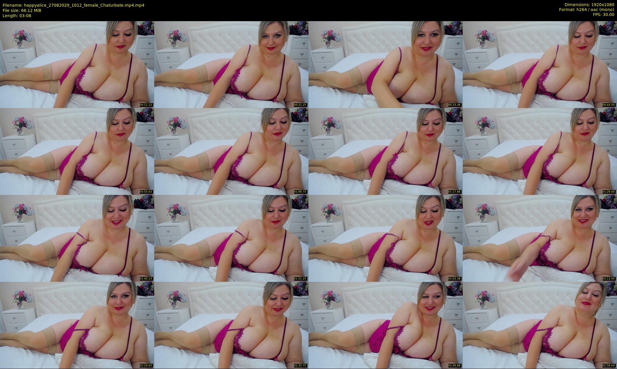happyalice — 4 minute Chaturbate female cam show recording, 1080p, Aug 27, 2020