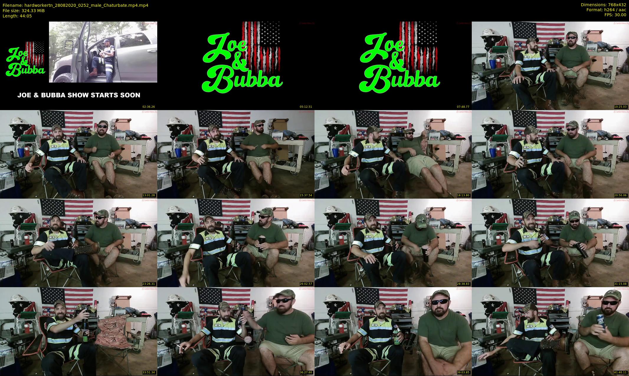 hardworkertn — 45 minute Chaturbate male cam show recording, 360p, Aug 28, 2020