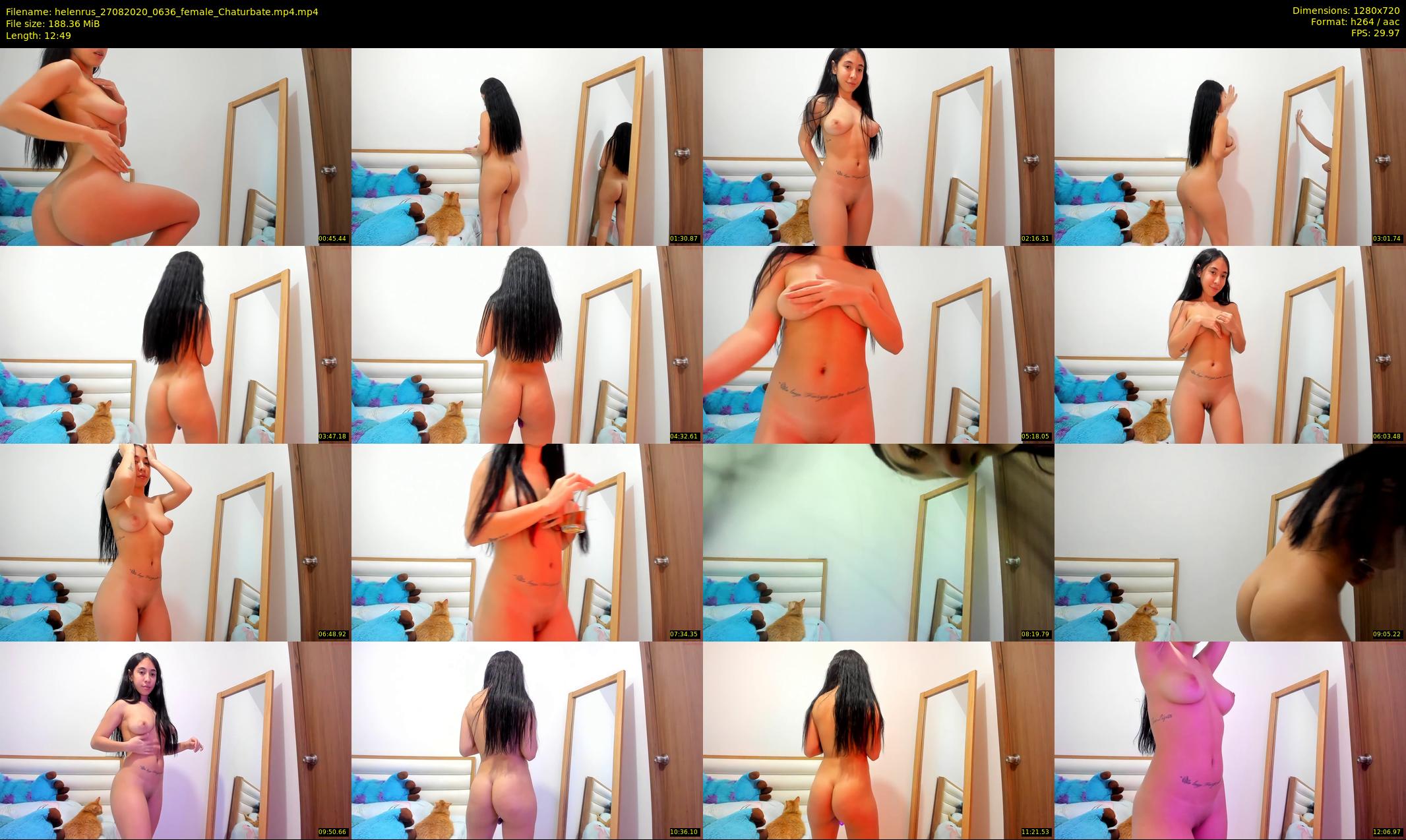 helenrus — 13 minute Chaturbate female cam show recording, 720p, Aug 27, 2020