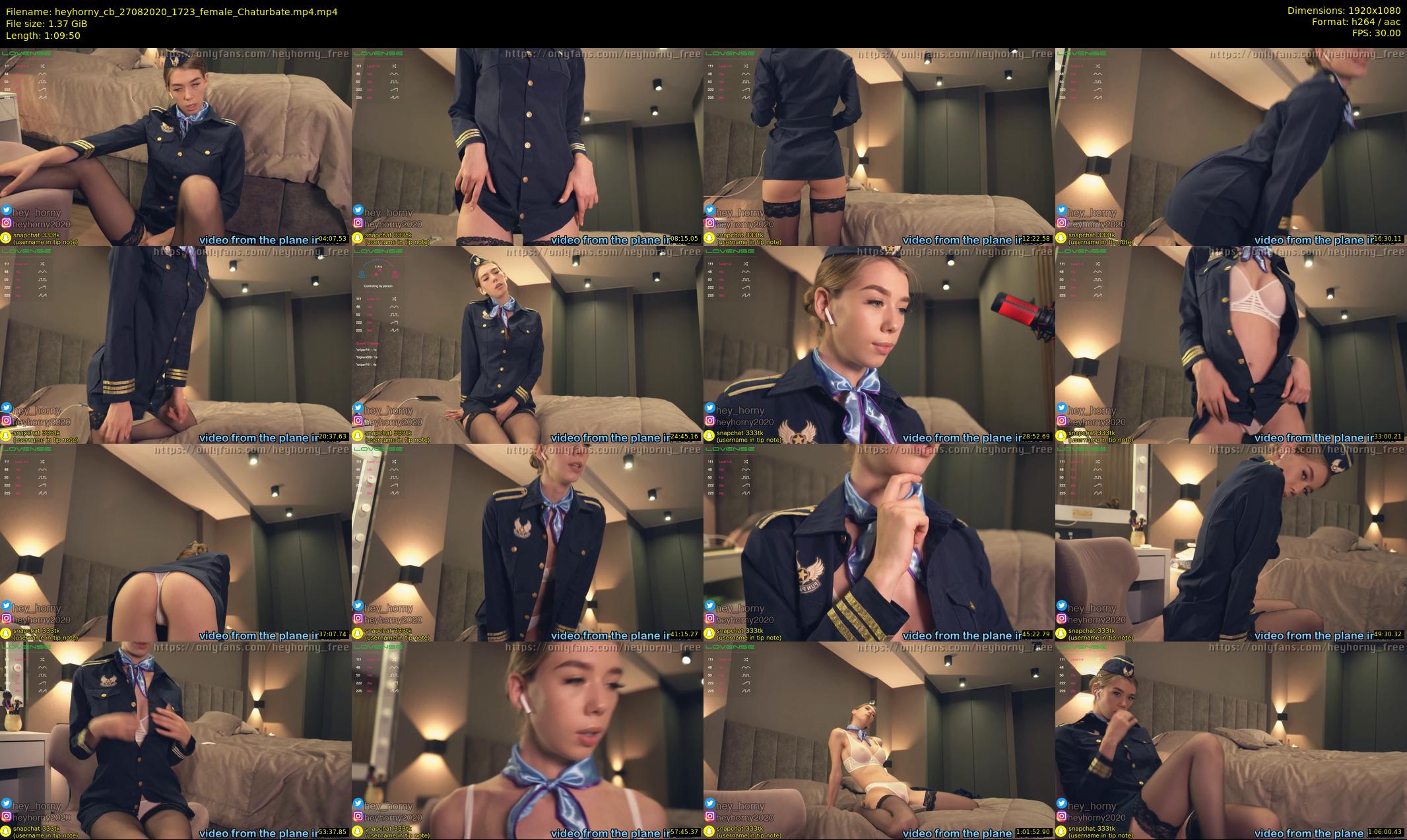 heyhorny_cb — 70 minute Chaturbate couple cam show recording, 1080p, Aug 27, 2020