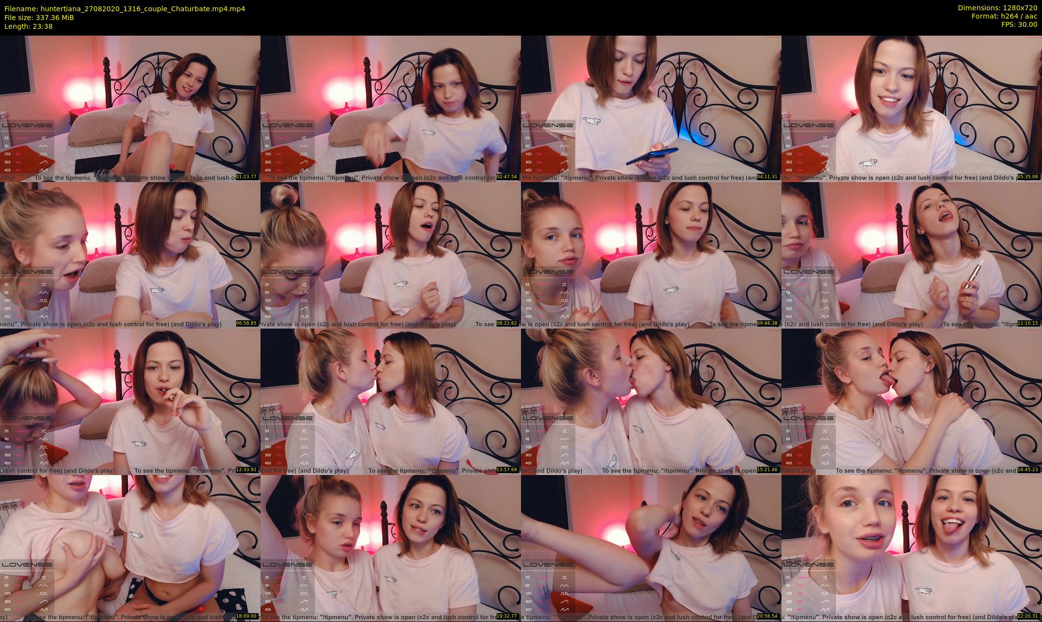 huntertiana — 24 minute Chaturbate female cam show recording, 720p, Aug 27, 2020