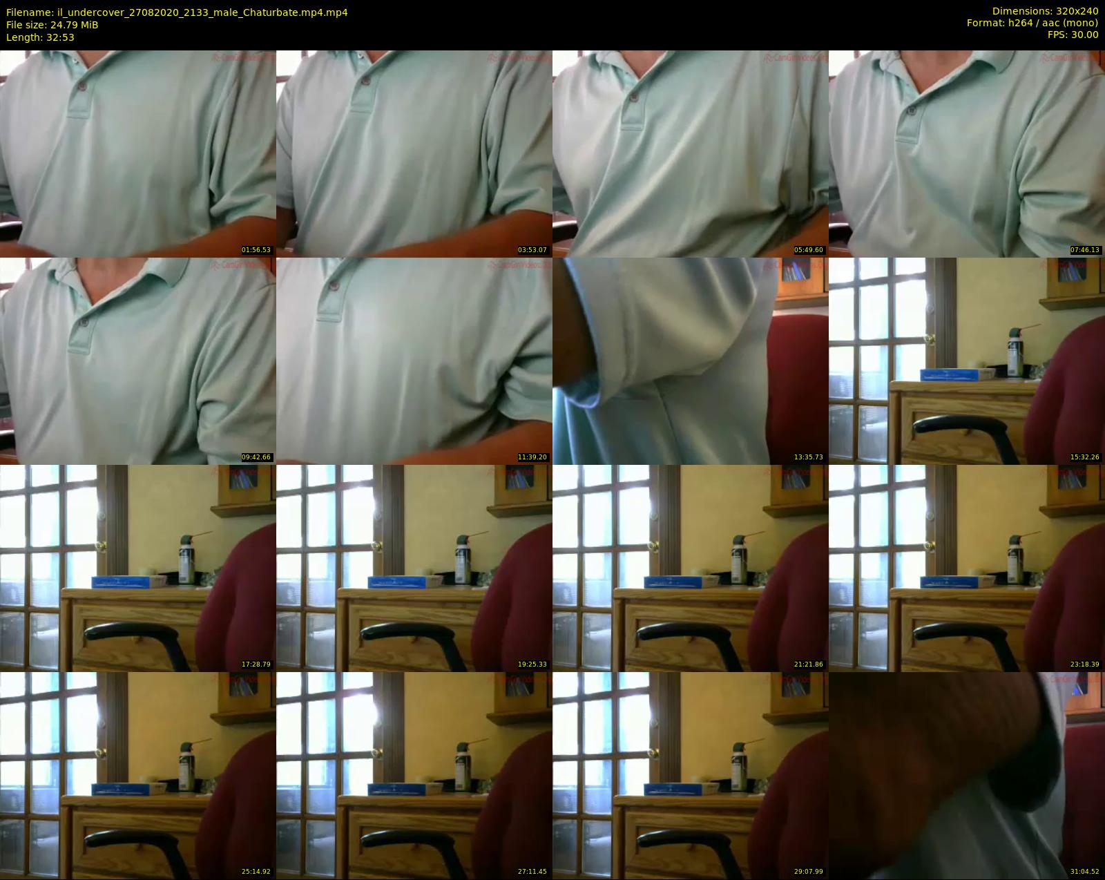 il_undercover — 33 minute Chaturbate male cam show recording, SD, Aug 27, 2020