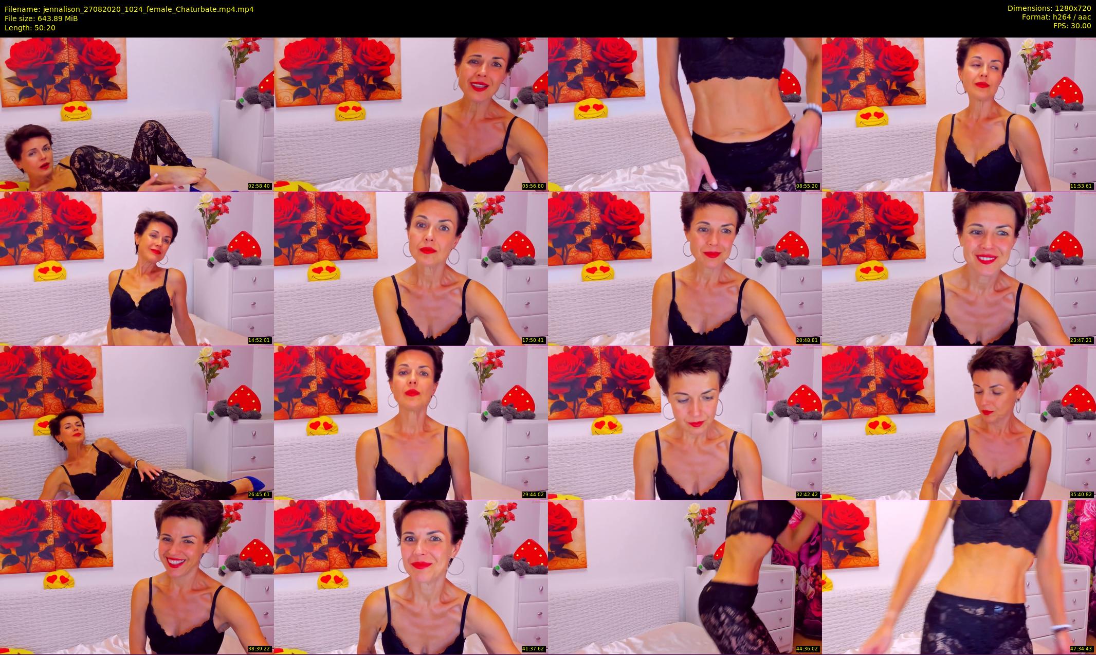 jennalison — 51 minute Chaturbate female cam show recording, 720p, Aug 27, 2020