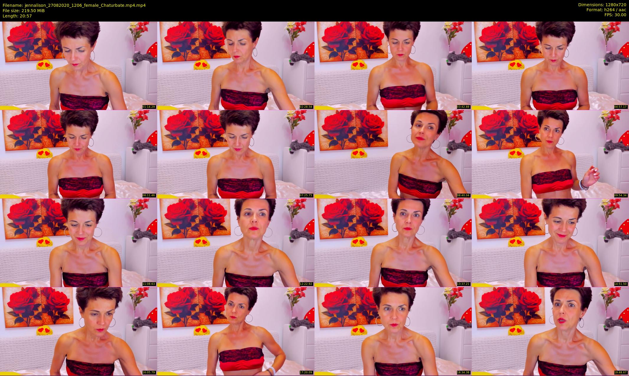 jennalison — 21 minute Chaturbate female cam show recording, 720p, Aug 27, 2020