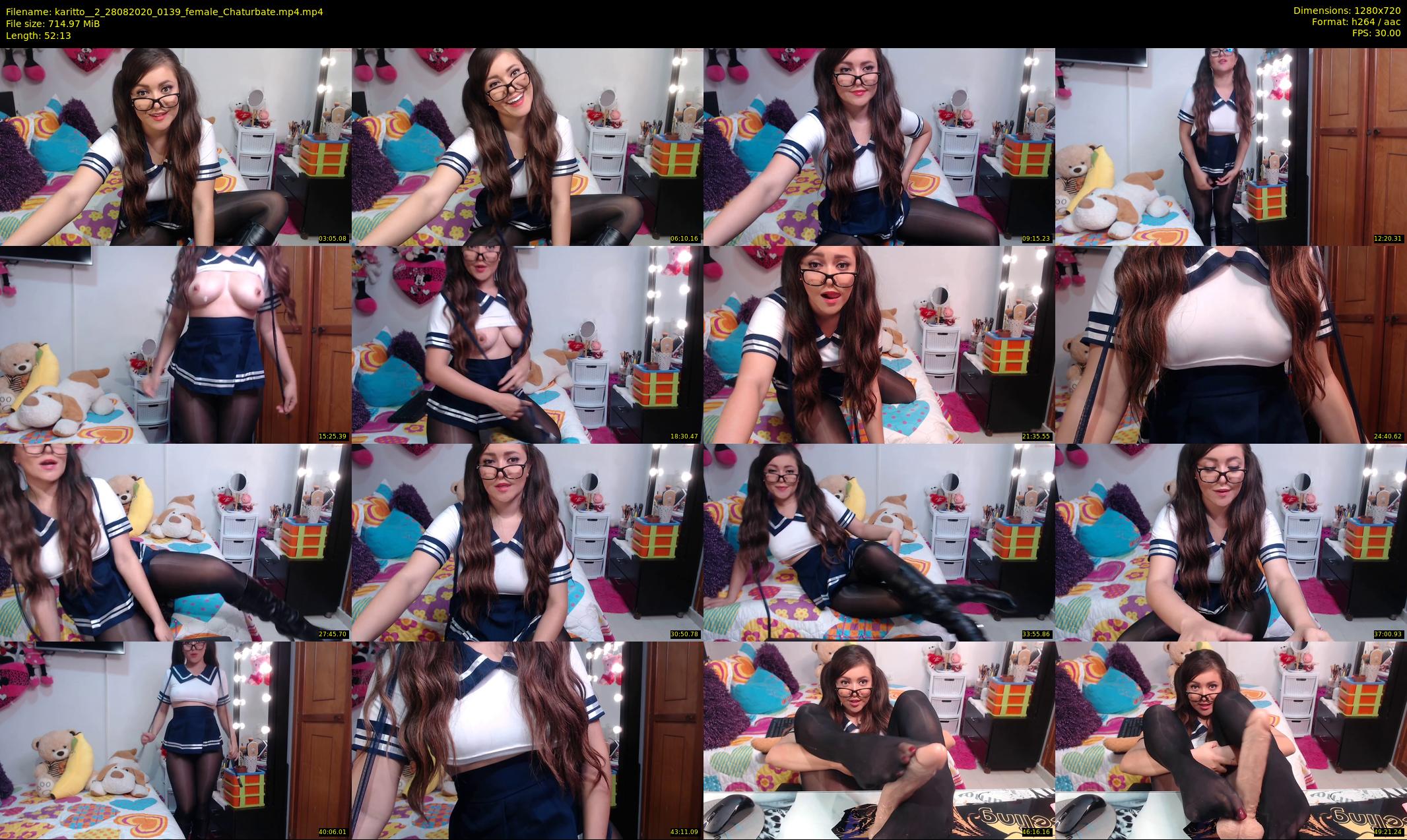 karitto__2 — 53 minute Chaturbate female cam show recording, 720p, Aug 28, 2020
