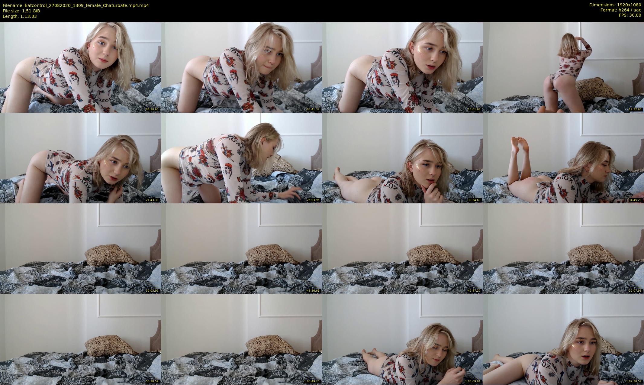 katcontrol — 74 minute Chaturbate female cam show recording, 1080p, Aug 27, 2020