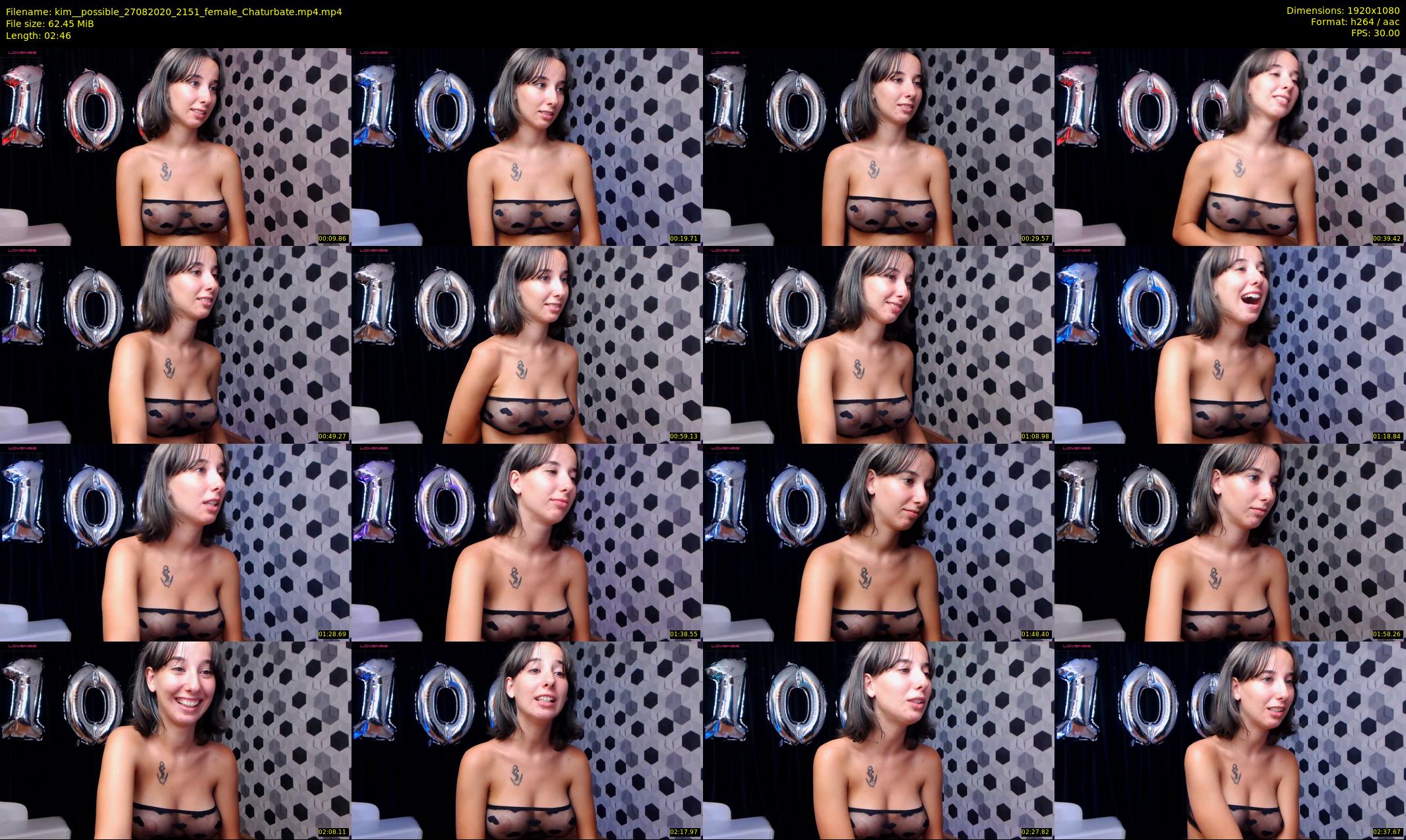 kim__possible — 3 minute Chaturbate female cam show recording, 1080p, Aug 27, 2020