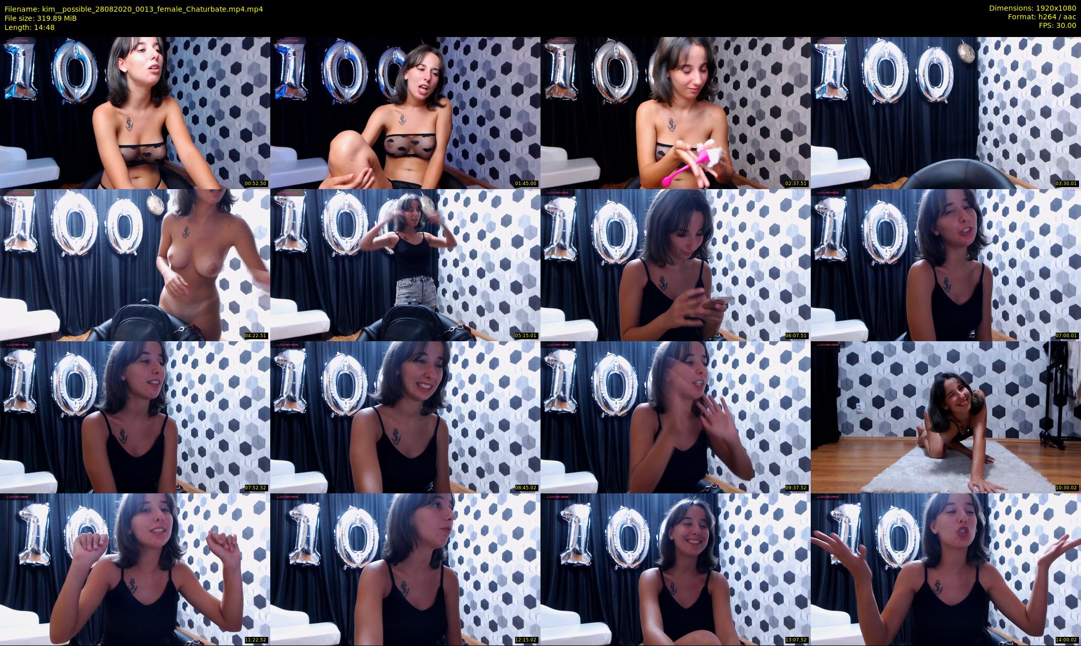 kim__possible — 15 minute Chaturbate female cam show recording, 1080p, Aug 28, 2020