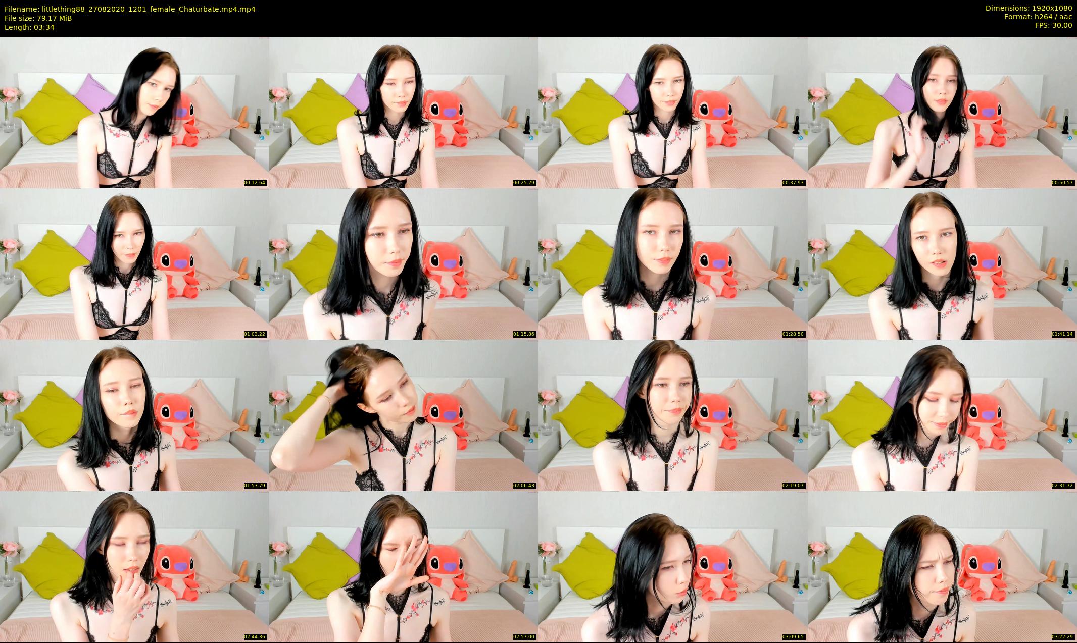 littlething88 — 4 minute Chaturbate female cam show recording, 1080p, Aug 27, 2020