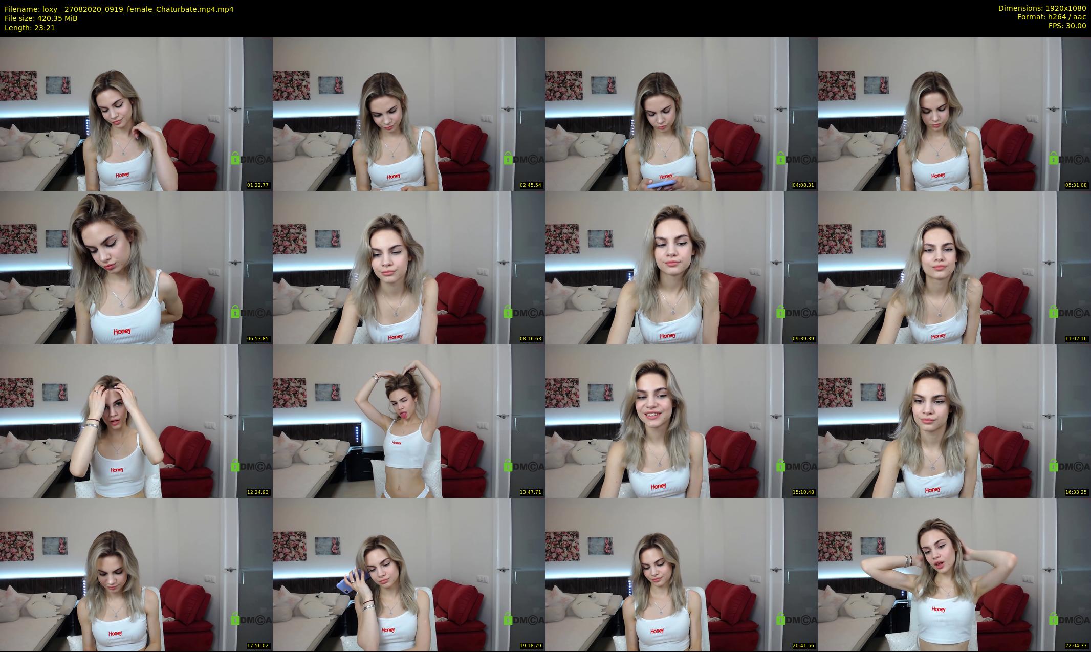 loxy_ — 24 minute Chaturbate female cam show recording, 1080p, Aug 27, 2020