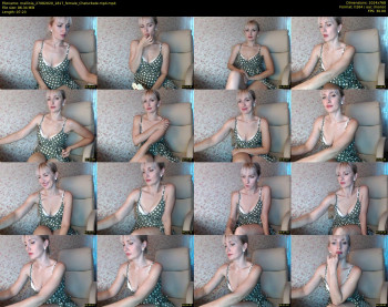 mallinia — 8 minute Chaturbate female cam show recording, 720p, Aug 27, 2020