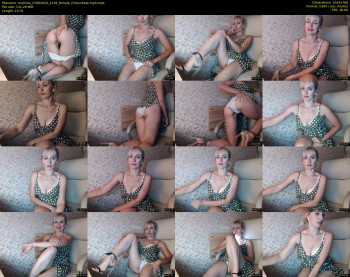 mallinia — 11 minute Chaturbate female cam show recording, 720p, Aug 27, 2020