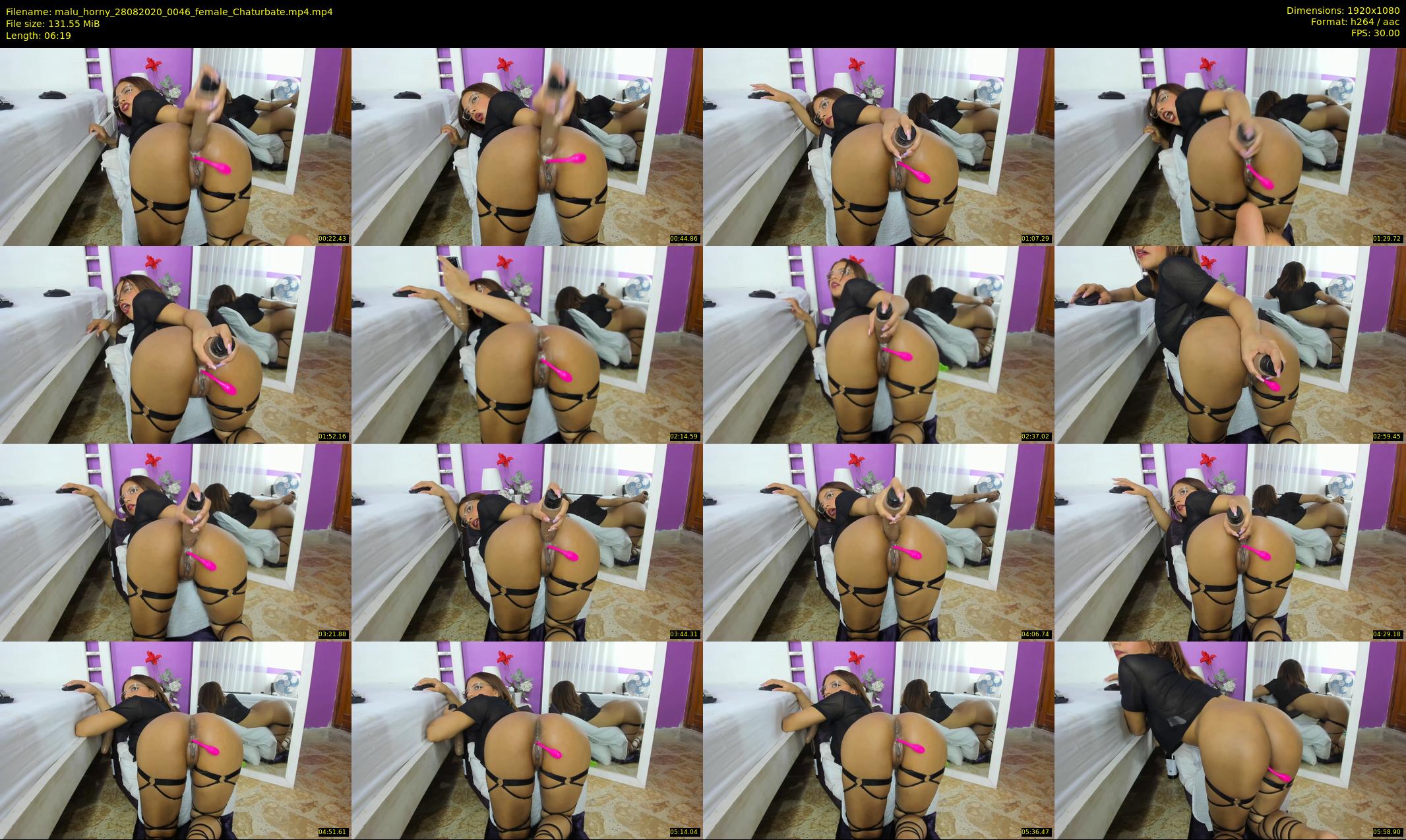 malu_horny — 7 minute Chaturbate female cam show recording, 1080p, Aug 28, 2020