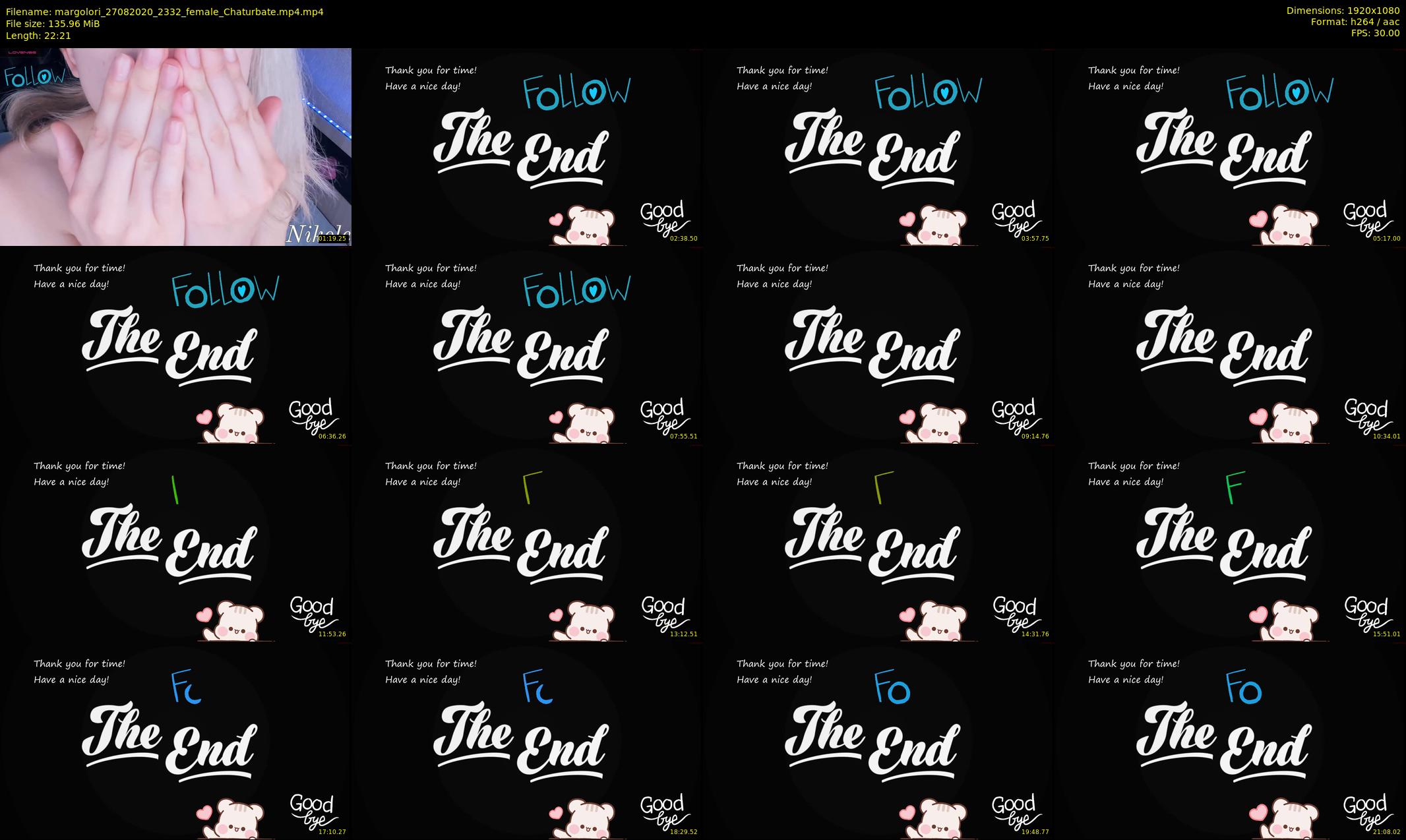margolori — 23 minute Chaturbate couple cam show recording, 1080p, Aug 27, 2020