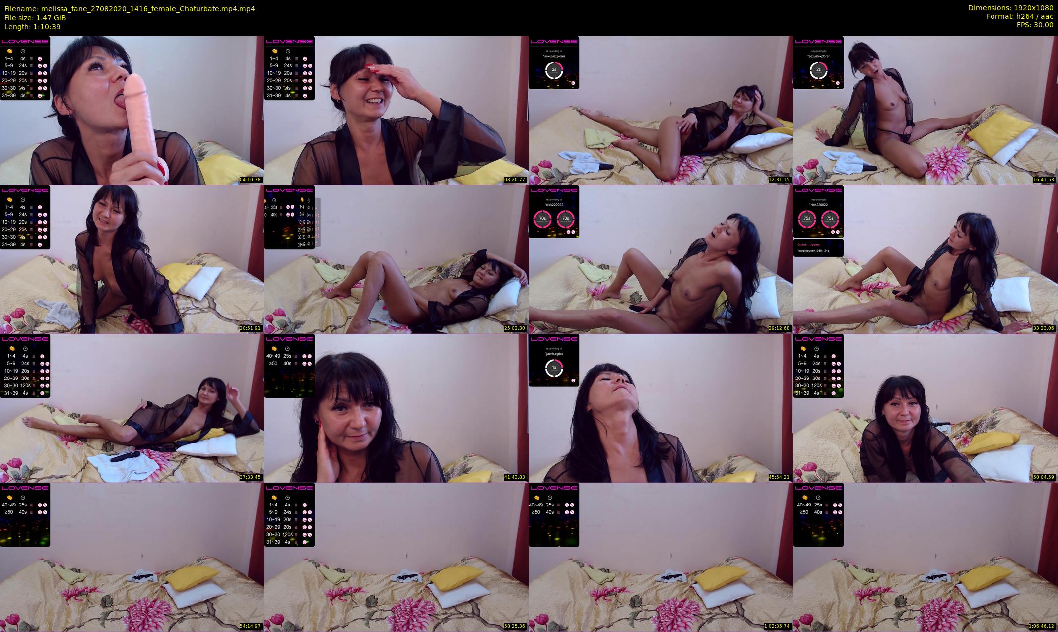 melissa_fane — 71 minute Chaturbate female cam show recording, 1080p, Aug 27, 2020