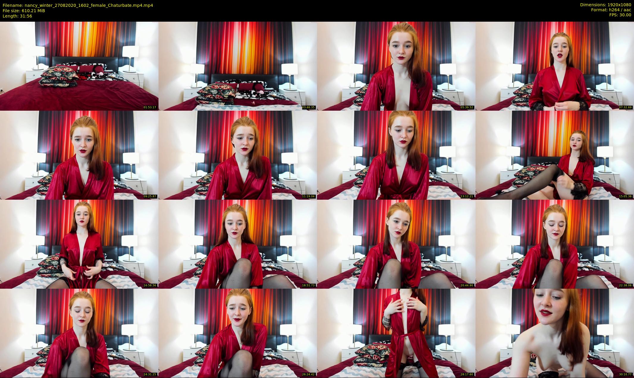 nancy_winter — 32 minute Chaturbate female cam show recording, 1080p, Aug 27, 2020