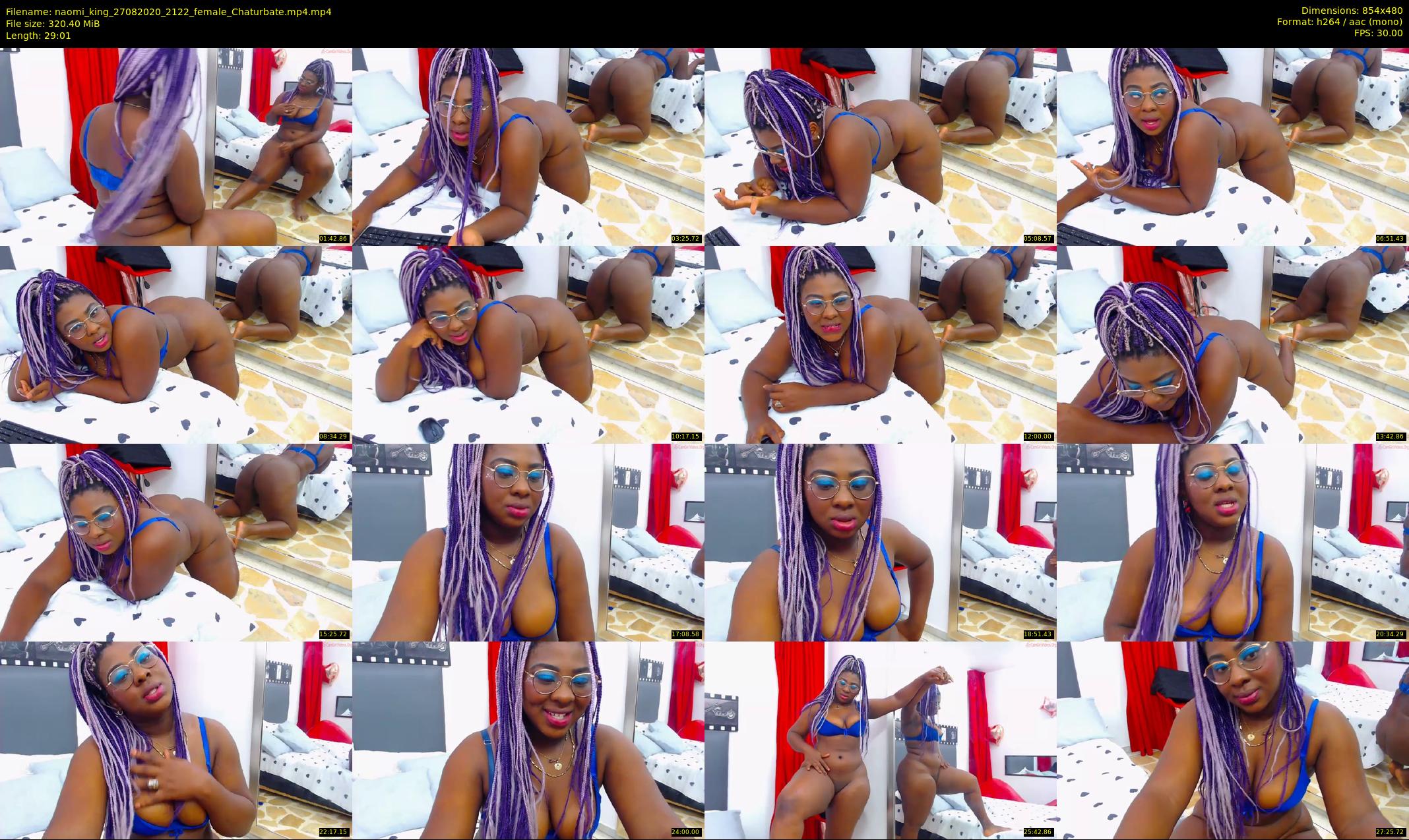 naomi_king — 30 minute Chaturbate female cam show recording, 480p, Aug 27, 2020