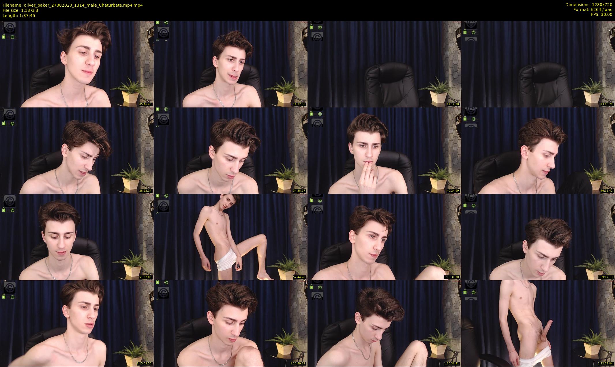 oliver_baker — 98 minute Chaturbate male cam show recording, 720p, Aug 27, 2020