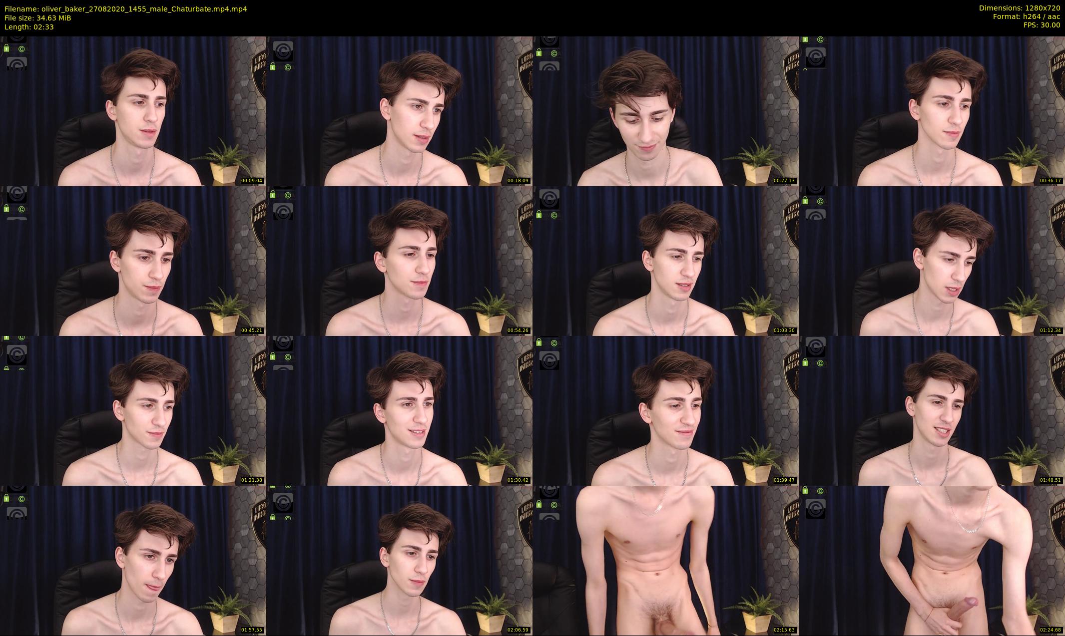 oliver_baker — 3 minute Chaturbate male cam show recording, 720p, Aug 27, 2020