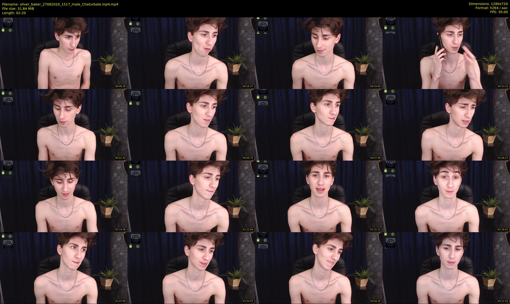 oliver_baker — 3 minute Chaturbate male cam show recording, 720p, Aug 27, 2020