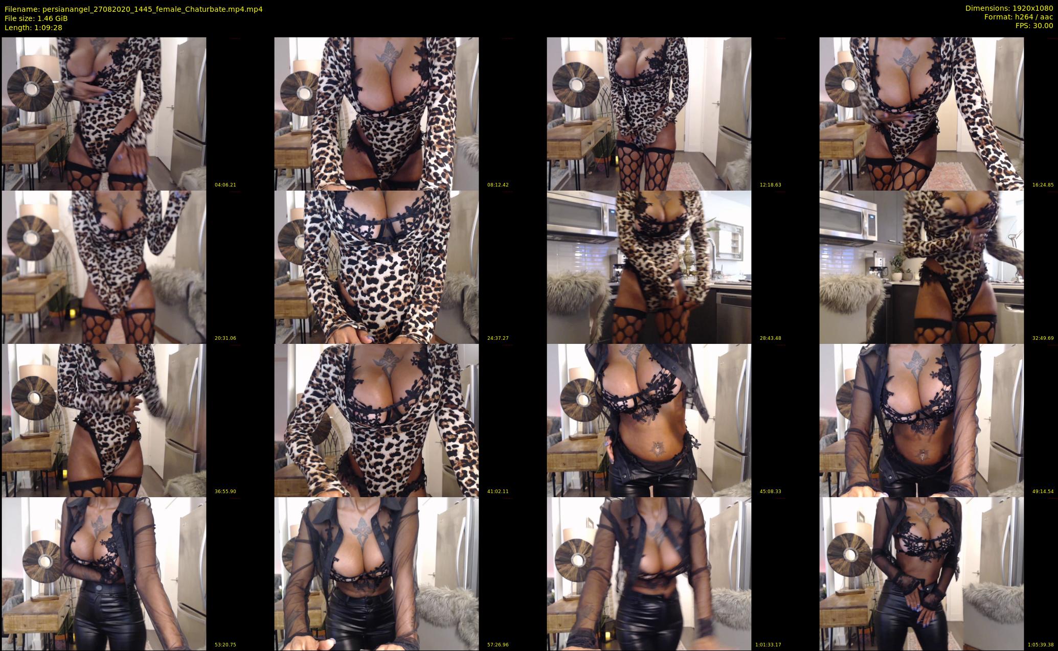 persianangel — 70 minute Chaturbate female cam show recording, 1080p, Aug 27, 2020