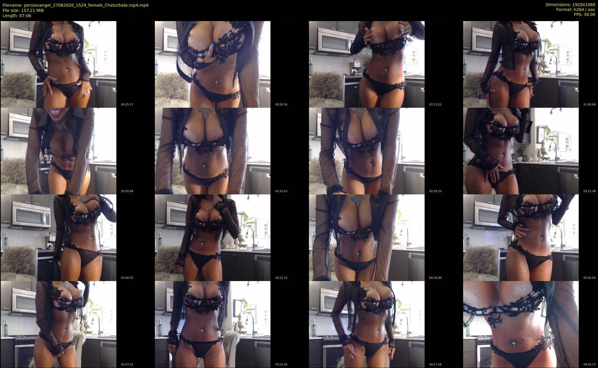 persianangel — 8 minute Chaturbate female cam show recording, 1080p, Aug 27, 2020