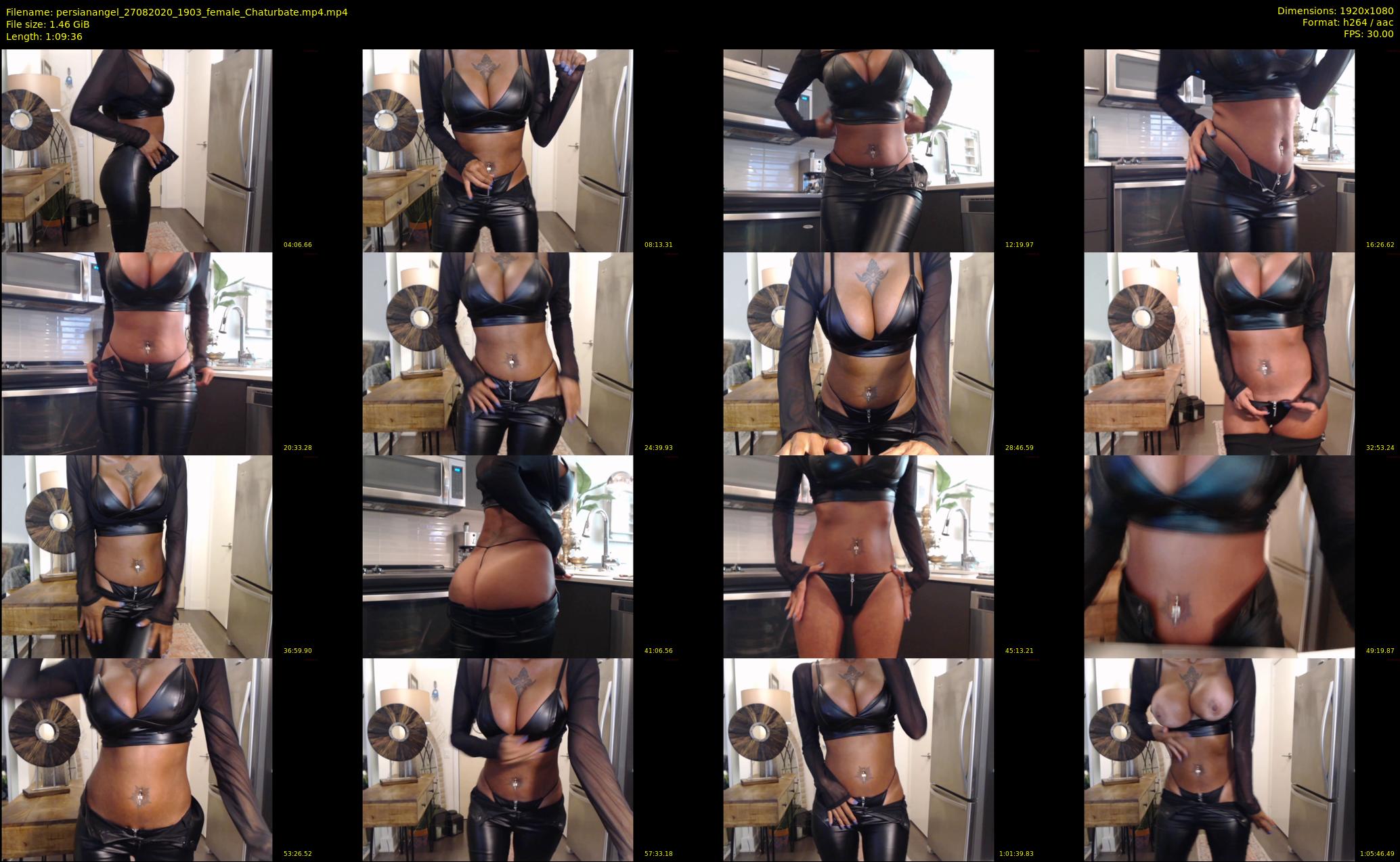 persianangel — 70 minute Chaturbate female cam show recording, 1080p, Aug 27, 2020