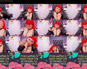 pyrowayne — 54 minute Chaturbate female cam show recording, 720p, Aug 28, 2020