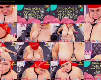 pyrowayne — 45 minute Chaturbate female cam show recording, 720p, Aug 28, 2020
