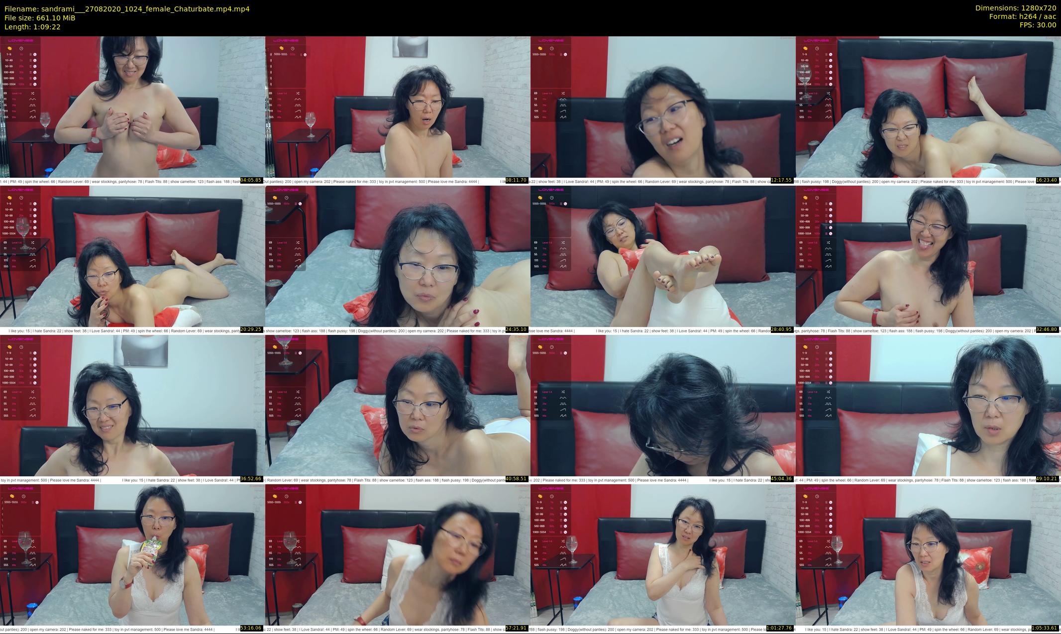 sandrami__ — 70 minute Chaturbate female cam show recording, 720p, Aug 27, 2020