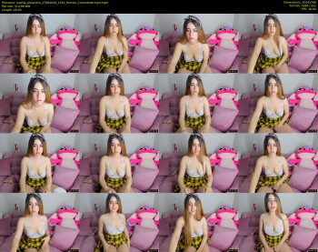 sophia_alejandra — 29 minute Chaturbate female cam show recording, 720p, Aug 27, 2020
