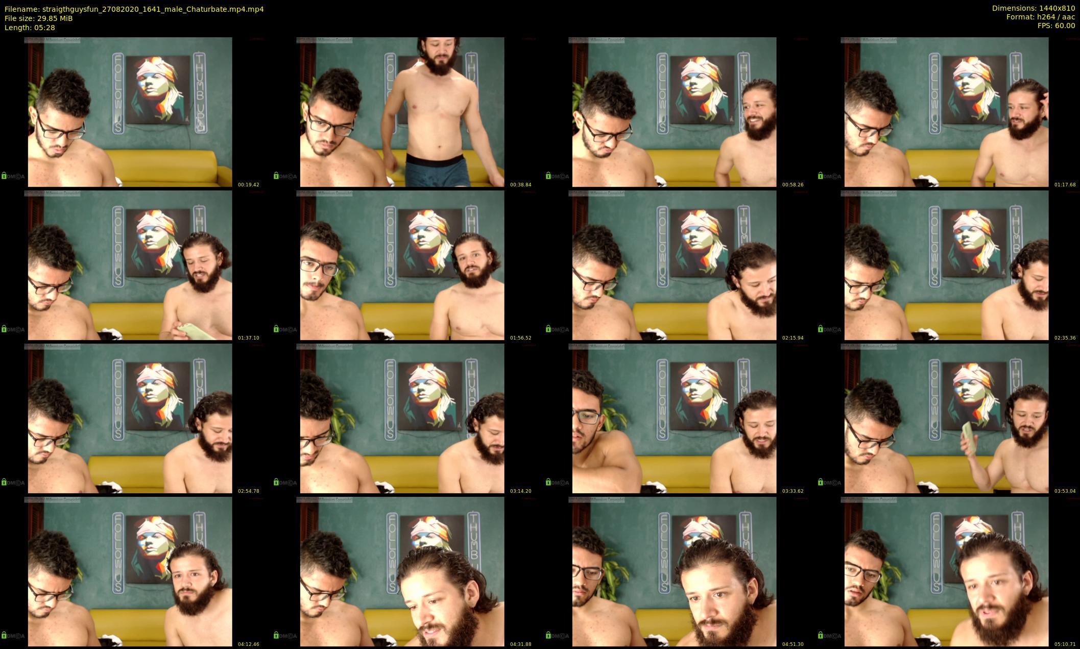 straigthguysfun — 6 minute Chaturbate male cam show recording, 720p, Aug 27, 2020